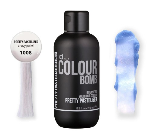 Colour Bomb - 1008 Uroczy Pastel 250ml - odżywka koloryzująca z keratyną i wit.B5