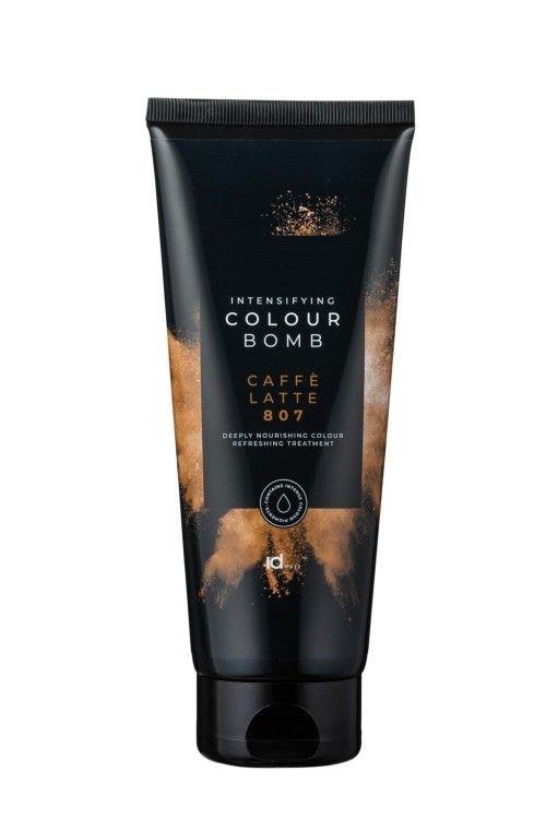 Colour Bomb - 807 Kawa Latte 200ml - odżywka koloryzująca z keratyną i wit.B5