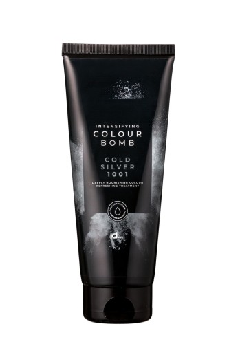 Colour Bomb - 1001 Zimne Srebro 200ml - odżywka koloryzująca z keratyną i wit.B5
