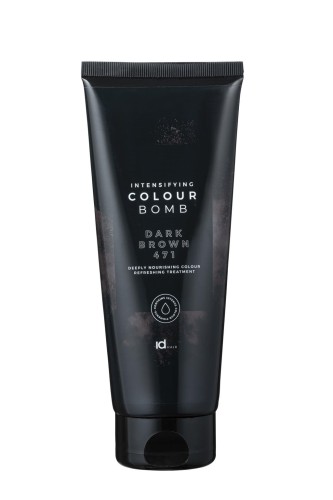 Colour Bomb – 471 Ciemny Brąz 200ml - odżywka koloryzująca z keratyną i wit.B5