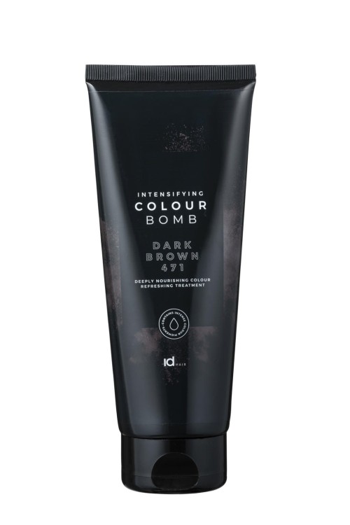 Colour Bomb – 471 Ciemny Brąz 200ml - odżywka koloryzująca z keratyną i wit.B5
