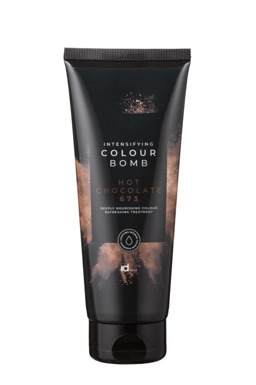 Colour Bomb - 673 Gorąca Czekolada 200ml - odżywka koloryzująca z keratyną i wit.B5