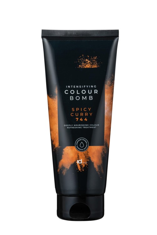 Colour Bomb - 744 Pikantne Curry 200ml - odżywka koloryzująca z keratyną i wit.B5