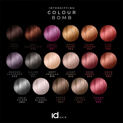 Colour Bomb - 834 Słodkie Toffi 200ml - odżywka koloryzująca z keratyną i wit.B5