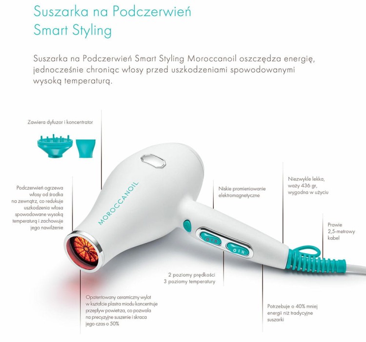Suszarka na podczerwień Moroccanoil