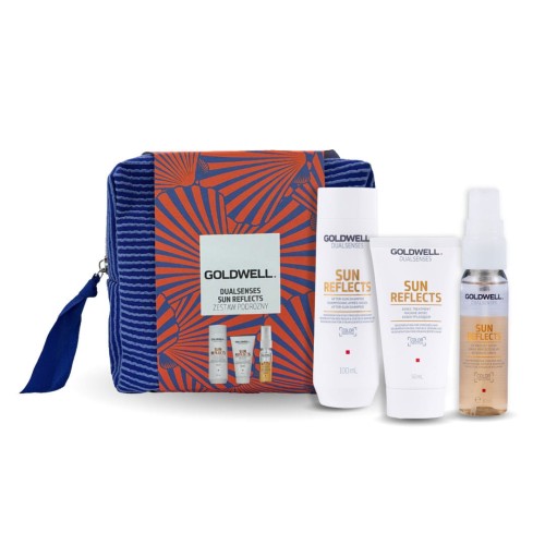 Goldwell zestaw z kosmetyczką SUN REFLECTS ''25