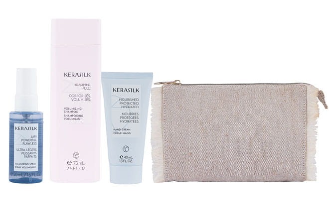 Kerasilk zestaw z kosmetyczką z rafy - Objętość