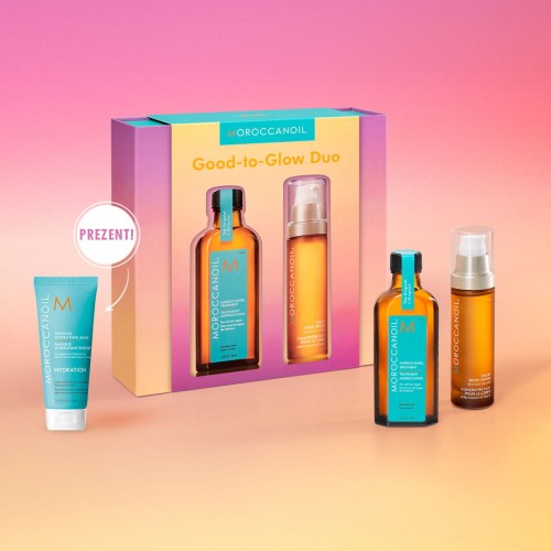 Moroccanoil Zestaw Good to glow + Maska do włosów 75ml GRATIS