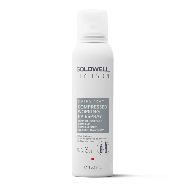 Goldwell StyleSign Hairspray Comprestylesigned Hairspray 150 ml Skompresowany Lakier do Włosów