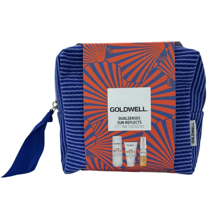 Goldwell zestaw z kosmetyczką SUN REFLECTS ''25