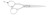 Hair Cutting Scissors 480 5,5" Left