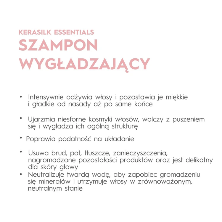 Essentials Smoothing Shampoo 75 ml