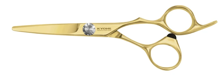 Hair Cutting Scissors 710 6,0" Gold