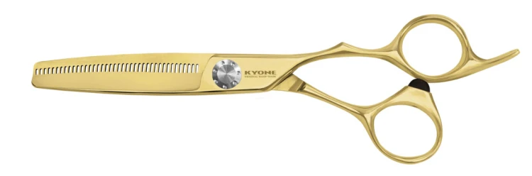 Thinning Scissors 710T 6,0" 40T Gold