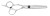 Thinning Scissors 710TL 6,0" 40T Left