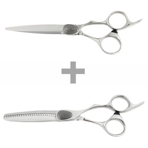 Kyone Zestaw nożyczek K20-6,0" + K20T-6,0"
