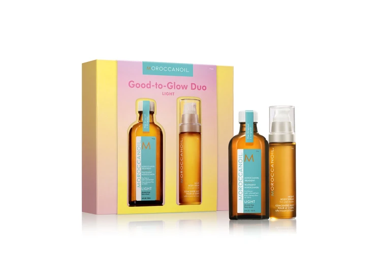Moroccanoil Zestaw Good to Glow Light