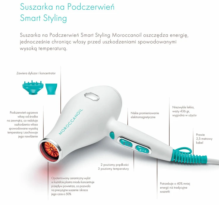 Smart Styling Infrared Hair Dryer